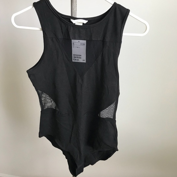 H&M Tops - H&M Black Bodysuit